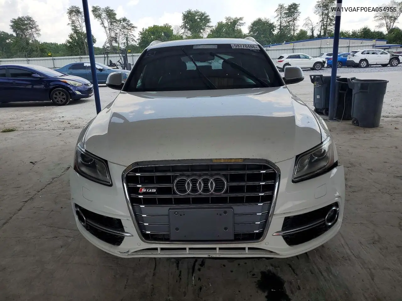2014 Audi Sq5 Prestige VIN: WA1VGAFP0EA054955 Lot: 59778486