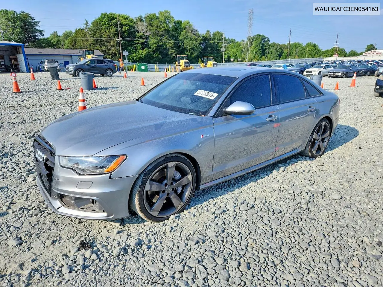 2014 Audi A6 Prestige VIN: WAUHGAFC3EN054163 Lot: 59952016