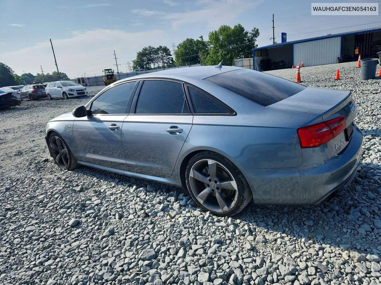 2014 Audi A6 Prestige VIN: WAUHGAFC3EN054163 Lot: 59952016