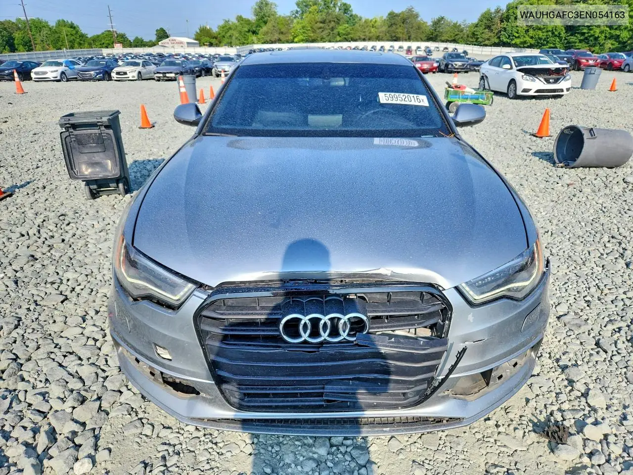 2014 Audi A6 Prestige VIN: WAUHGAFC3EN054163 Lot: 59952016