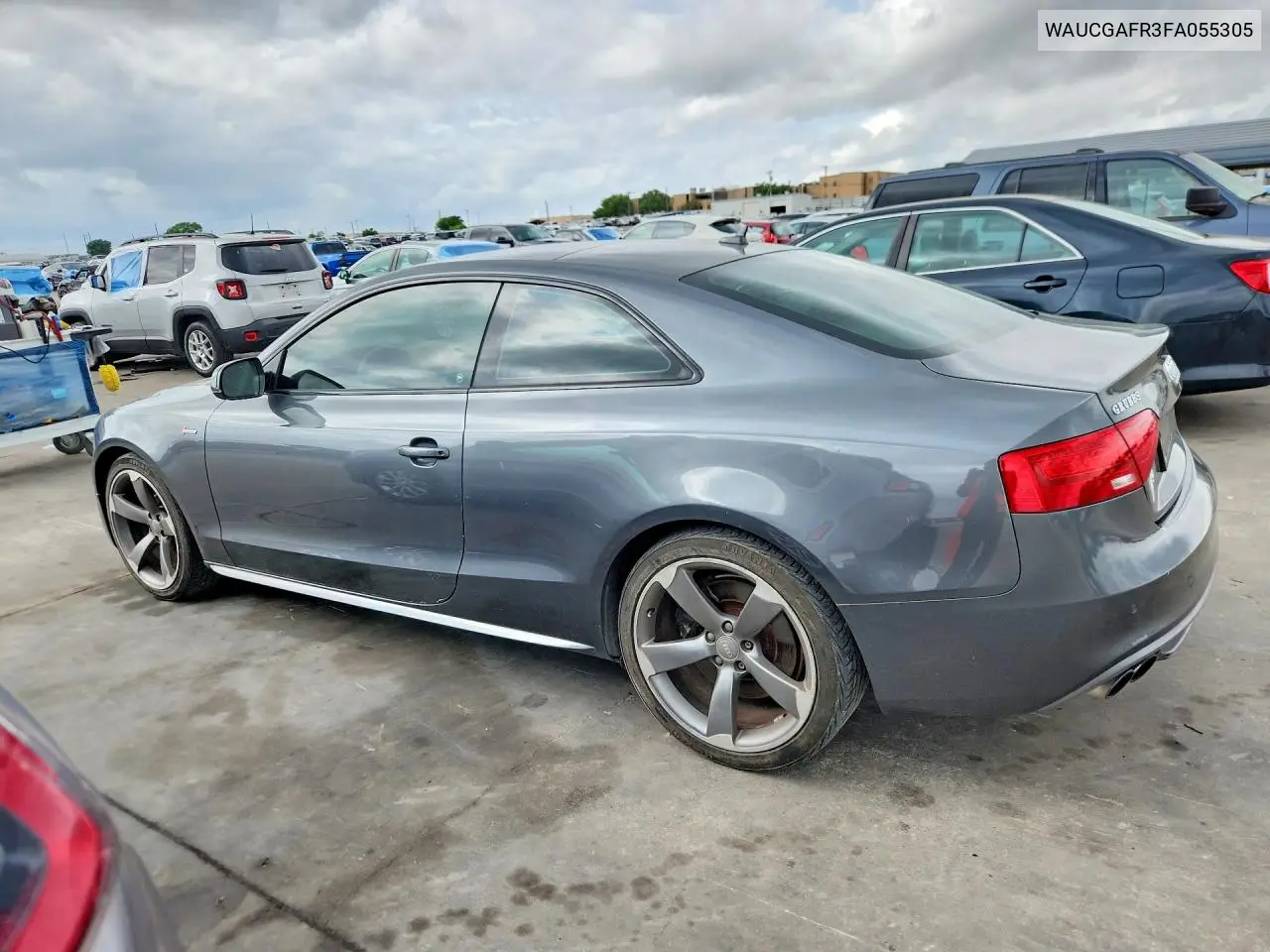 2015 Audi S5 Premium Plus VIN: WAUCGAFR3FA055305 Lot: 48590816