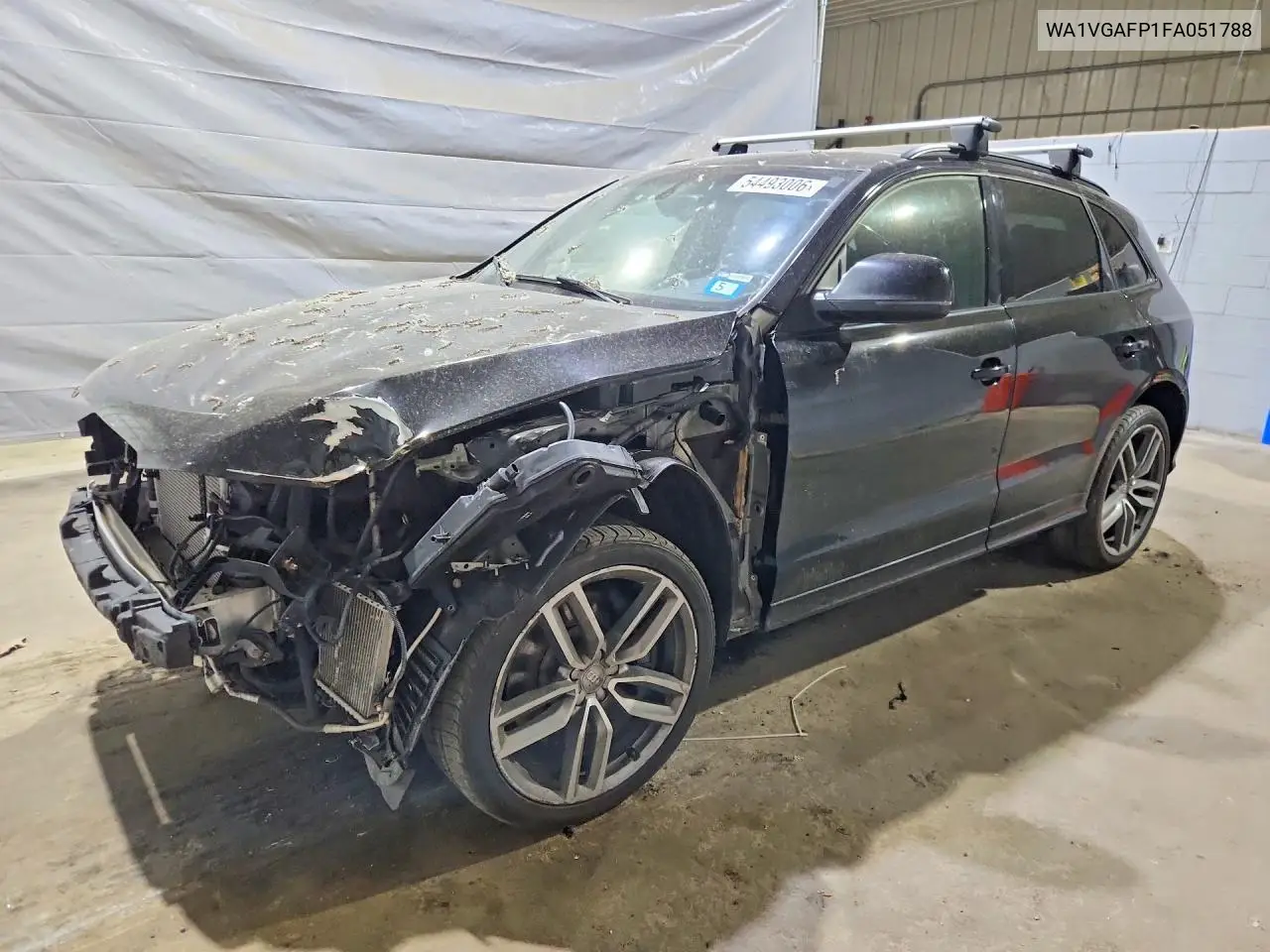2015 Audi Sq5 Prestige VIN: WA1VGAFP1FA051788 Lot: 54493006