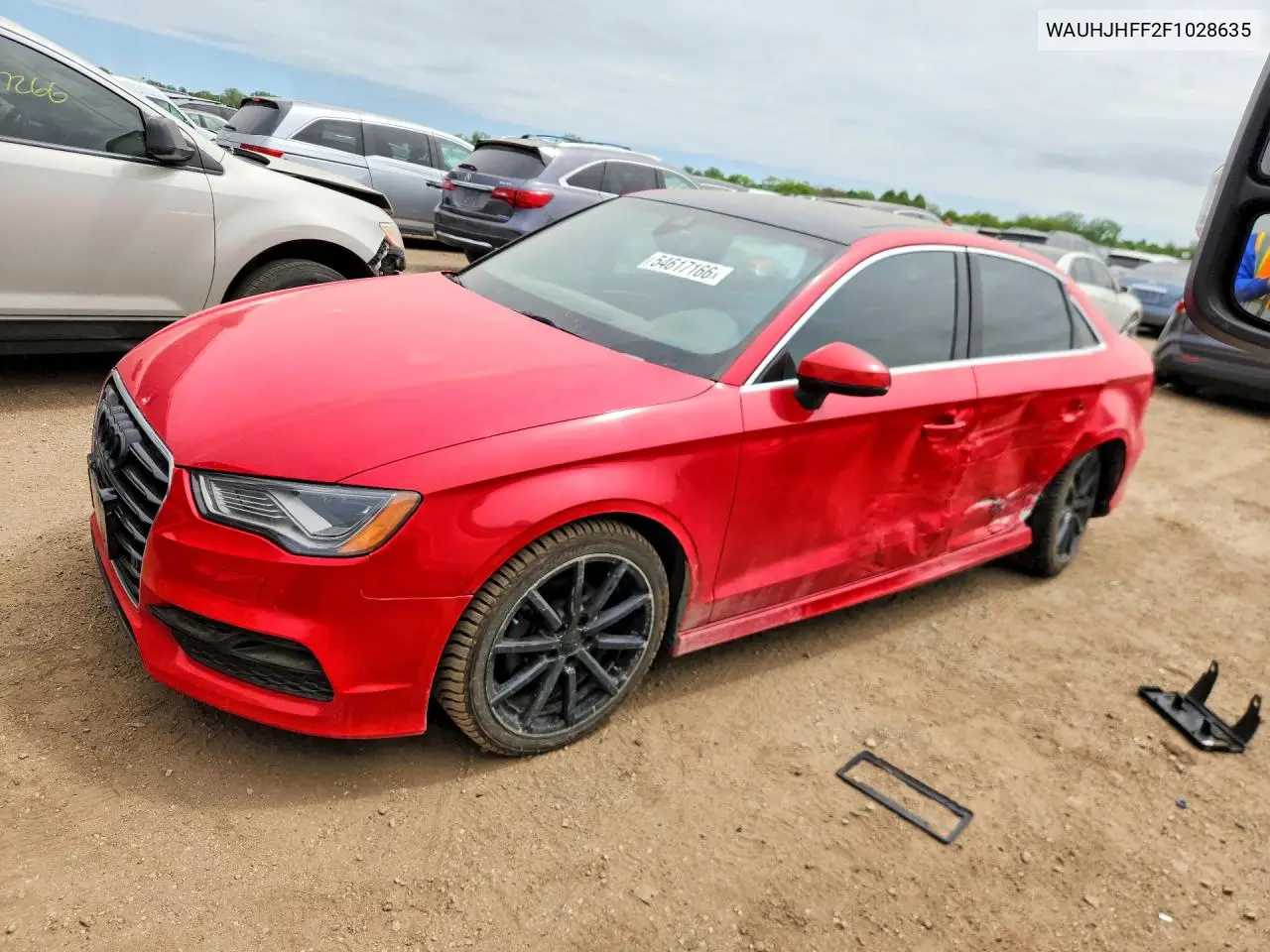 2015 Audi A3 Prestige S-Line VIN: WAUHJHFF2F1028635 Lot: 54617166