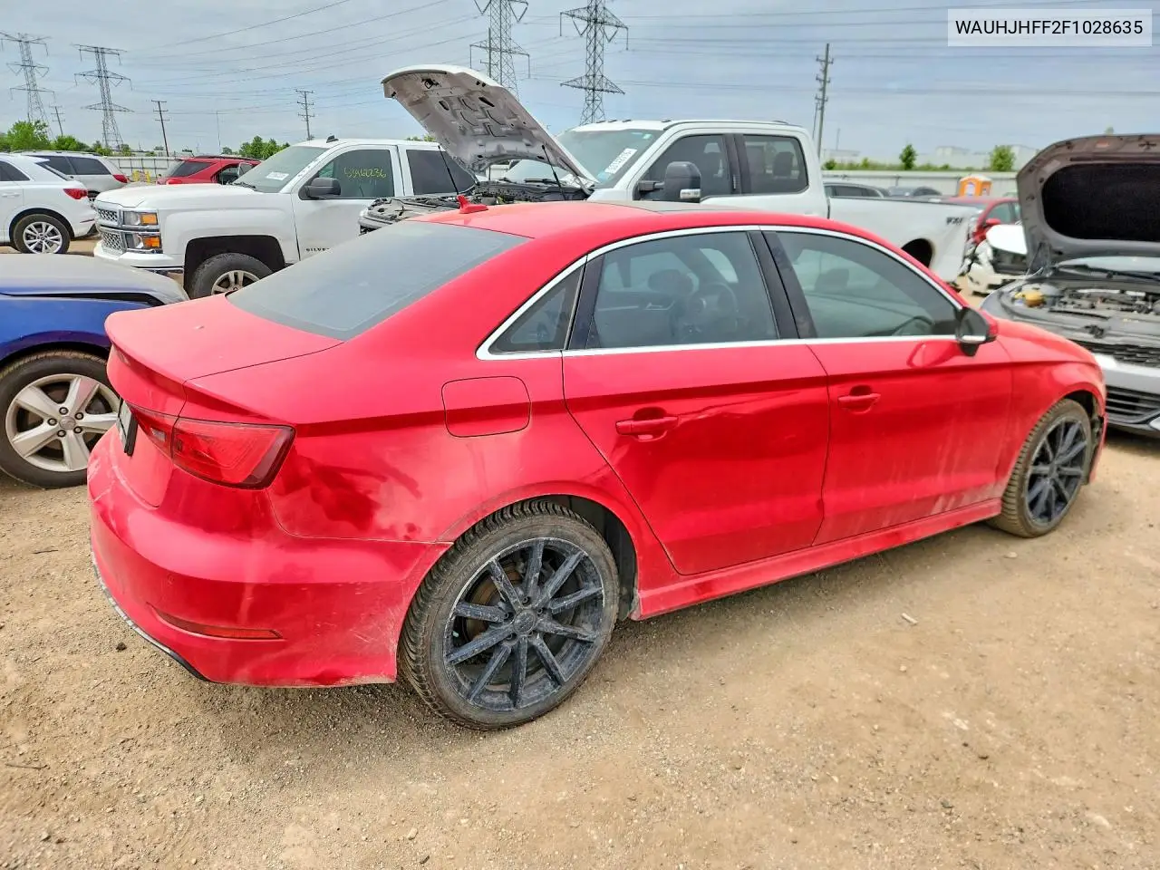 2015 Audi A3 Prestige S-Line VIN: WAUHJHFF2F1028635 Lot: 54617166
