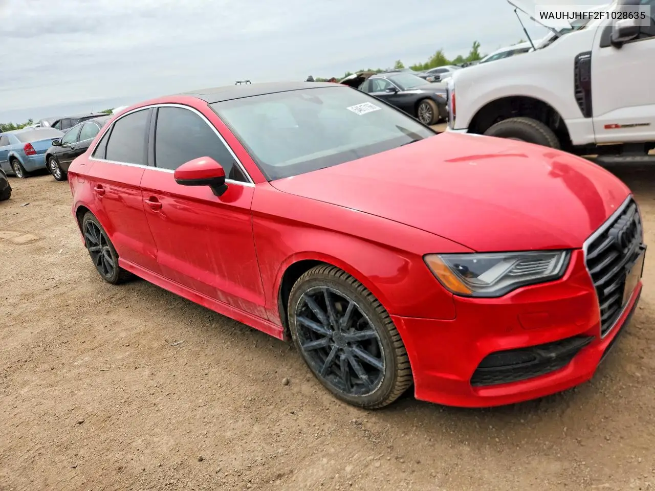 2015 Audi A3 Prestige S-Line VIN: WAUHJHFF2F1028635 Lot: 54617166