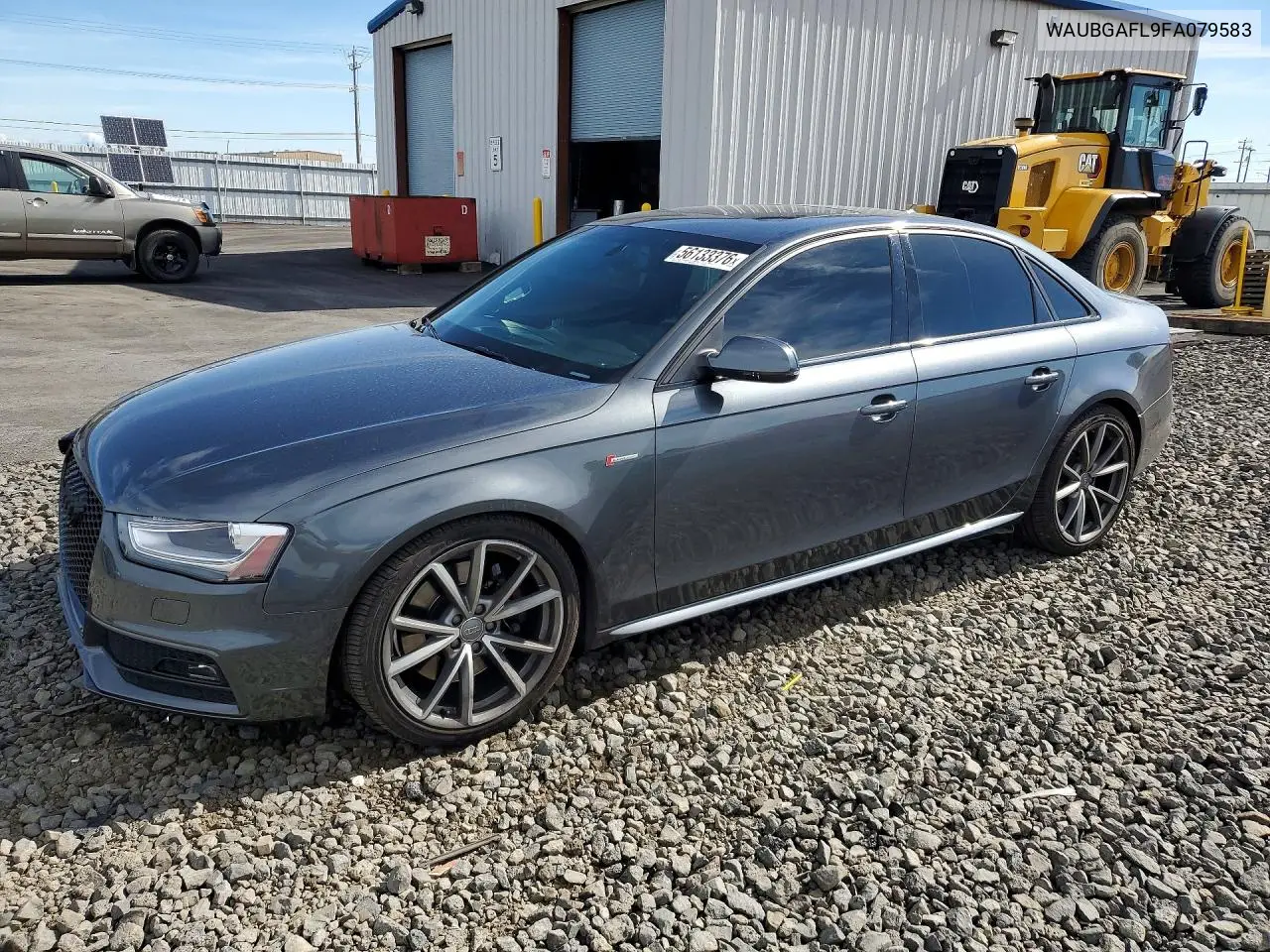 2015 Audi S4 Premium Plus VIN: WAUBGAFL9FA079583 Lot: 56133376