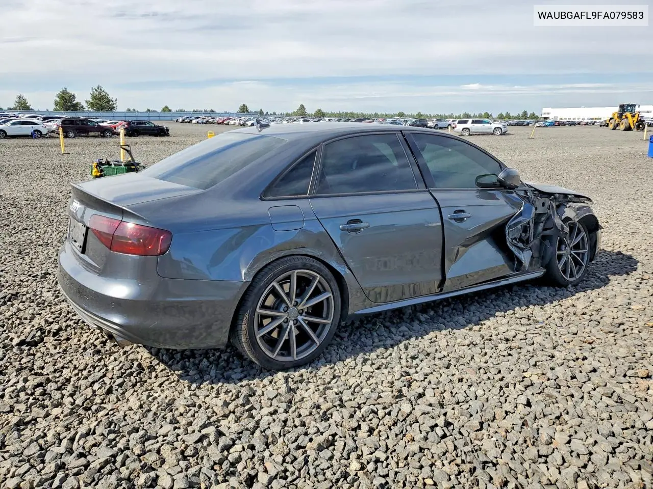 2015 Audi S4 Premium Plus VIN: WAUBGAFL9FA079583 Lot: 56133376