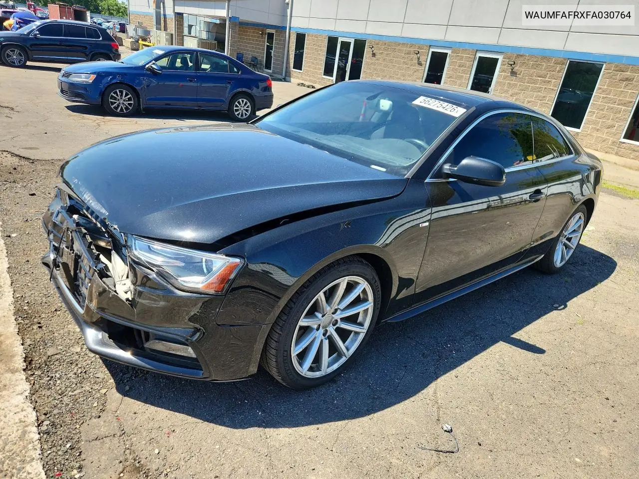 2015 Audi A5 Premium Plus VIN: WAUMFAFRXFA030764 Lot: 56275426