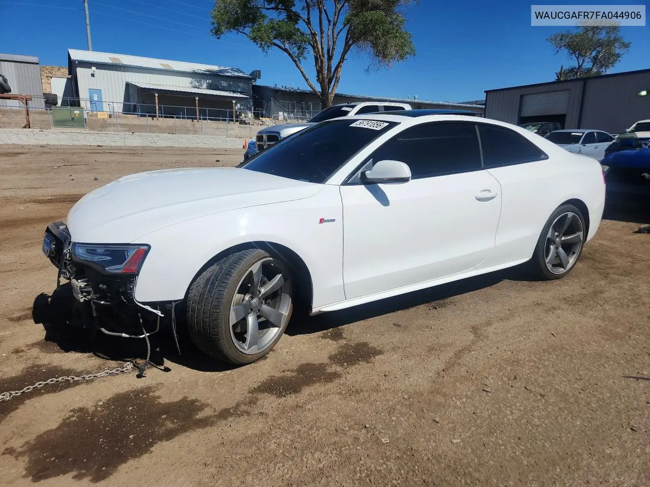 2015 Audi S5 Premium Plus VIN: WAUCGAFR7FA044906 Lot: 56791856