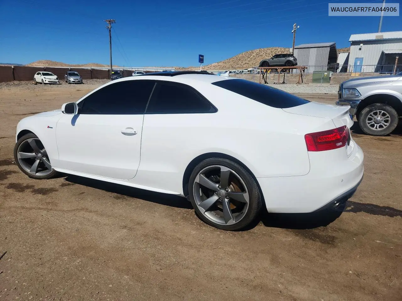 2015 Audi S5 Premium Plus VIN: WAUCGAFR7FA044906 Lot: 56791856