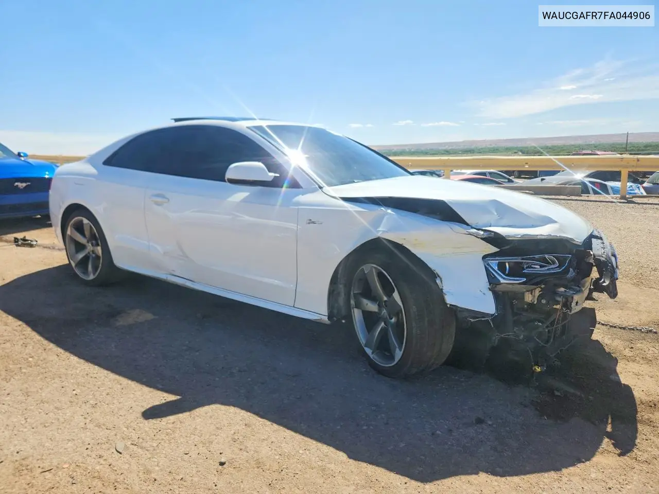 2015 Audi S5 Premium Plus VIN: WAUCGAFR7FA044906 Lot: 56791856
