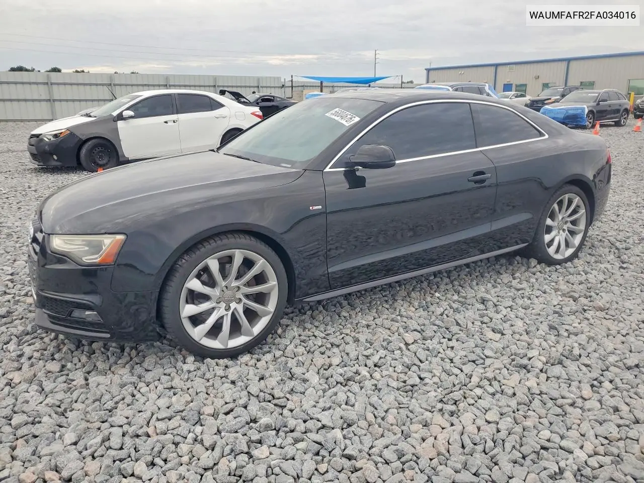 2015 Audi A5 Premium Plus VIN: WAUMFAFR2FA034016 Lot: 56804676