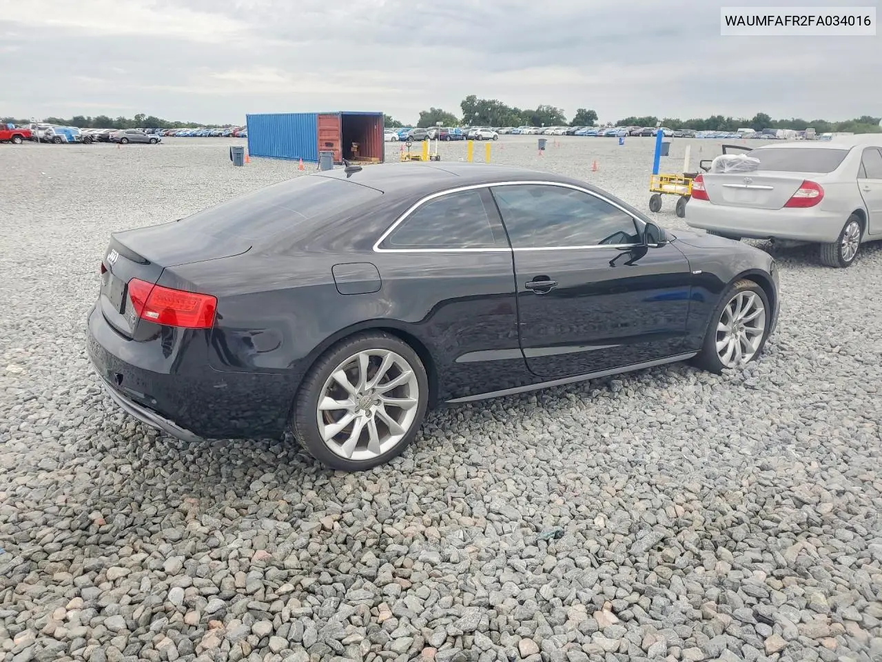 2015 Audi A5 Premium Plus VIN: WAUMFAFR2FA034016 Lot: 56804676