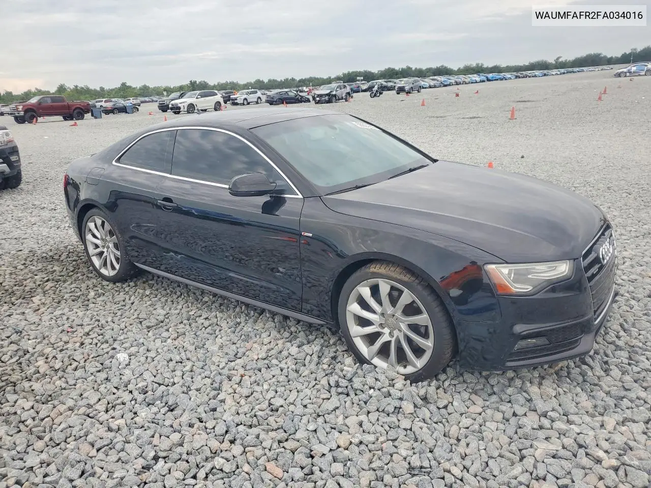 2015 Audi A5 Premium Plus VIN: WAUMFAFR2FA034016 Lot: 56804676