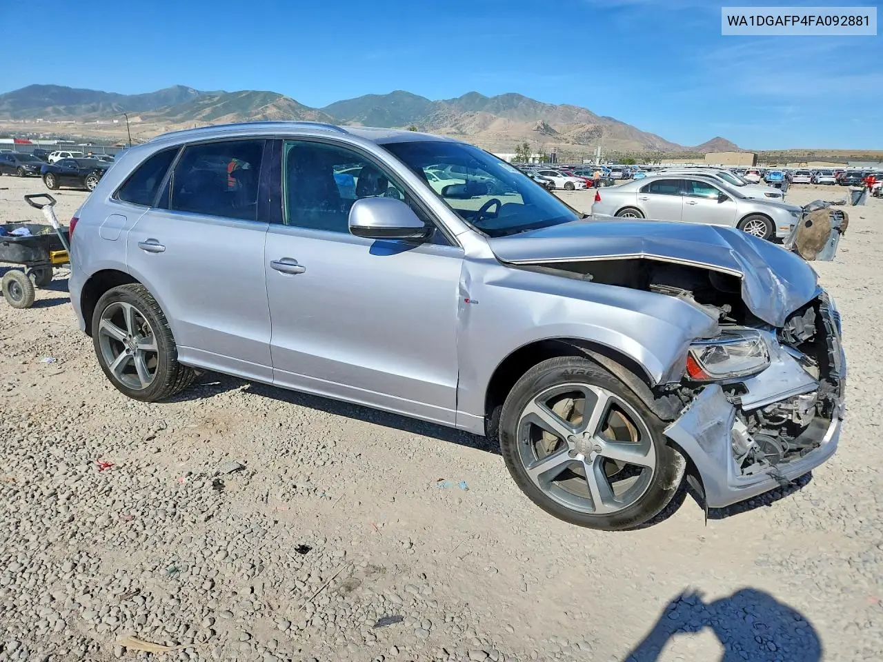 2015 Audi Q5 Premium Plus VIN: WA1DGAFP4FA092881 Lot: 57224046