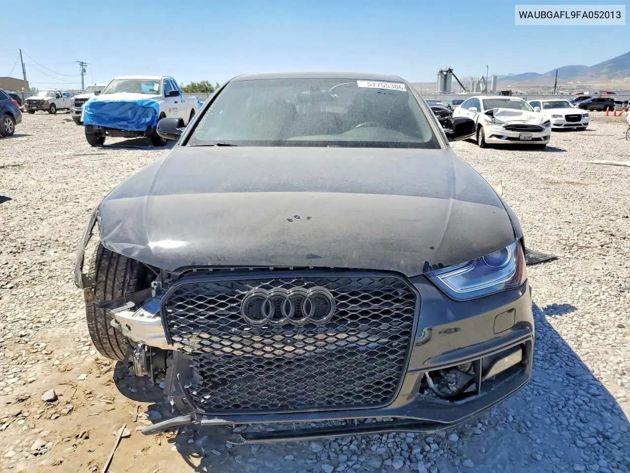 2015 Audi S4 Premium Plus VIN: WAUBGAFL9FA052013 Lot: 57755386