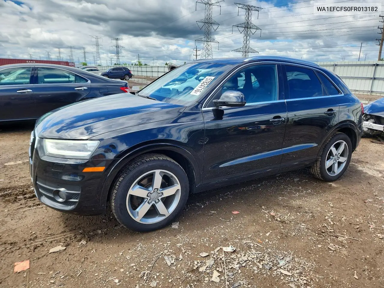 2015 Audi Q3 Premium Plus VIN: WA1EFCFS0FR013182 Lot: 57824716