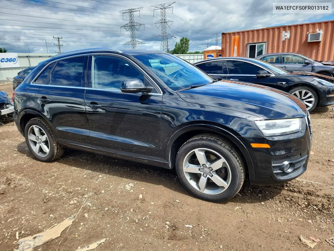 2015 Audi Q3 Premium Plus VIN: WA1EFCFS0FR013182 Lot: 57824716