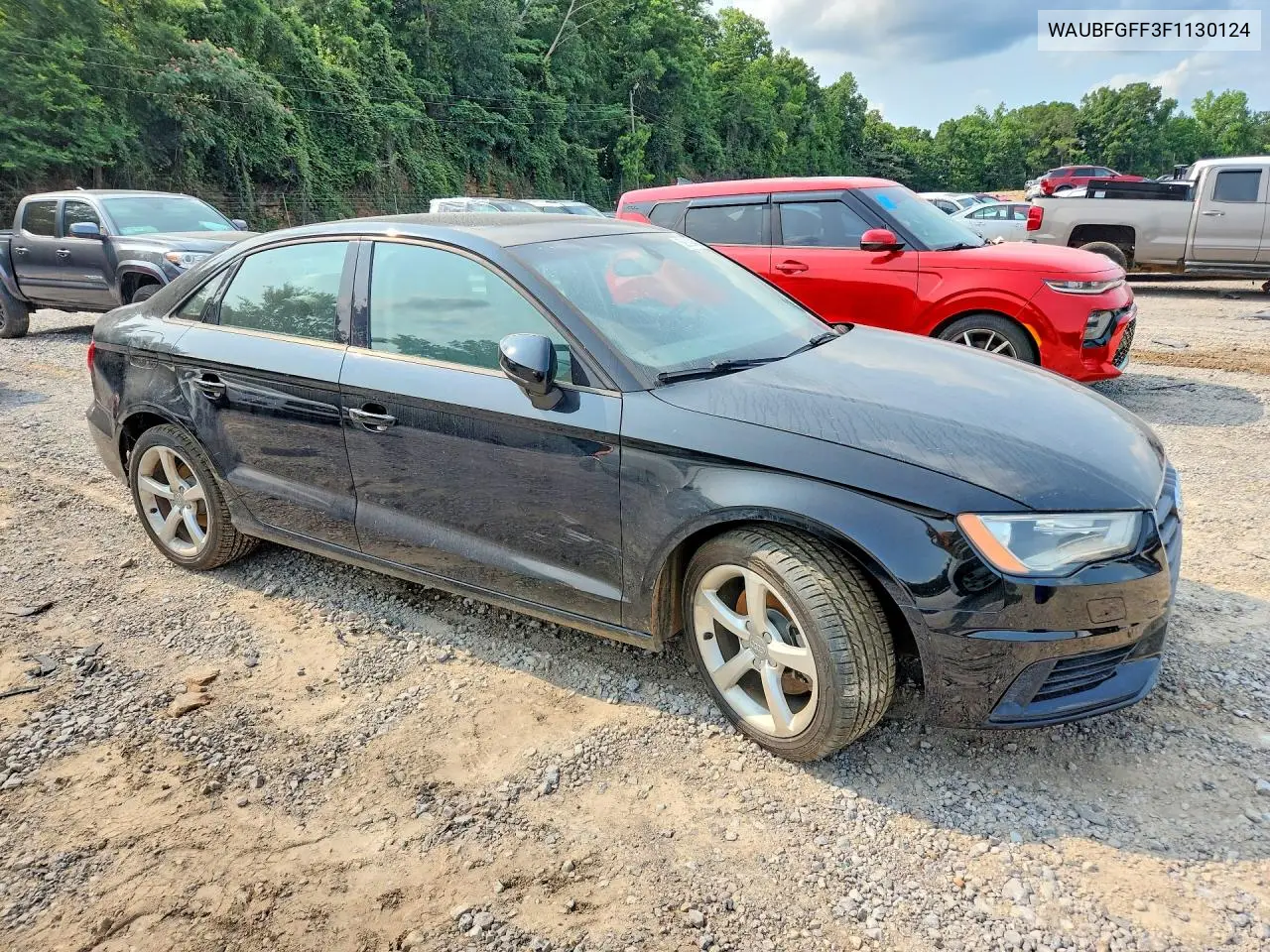 2015 Audi A3 Premium VIN: WAUBFGFF3F1130124 Lot: 58239406