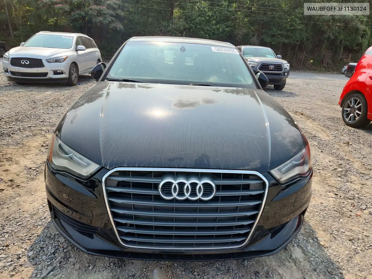 2015 Audi A3 Premium VIN: WAUBFGFF3F1130124 Lot: 58239406