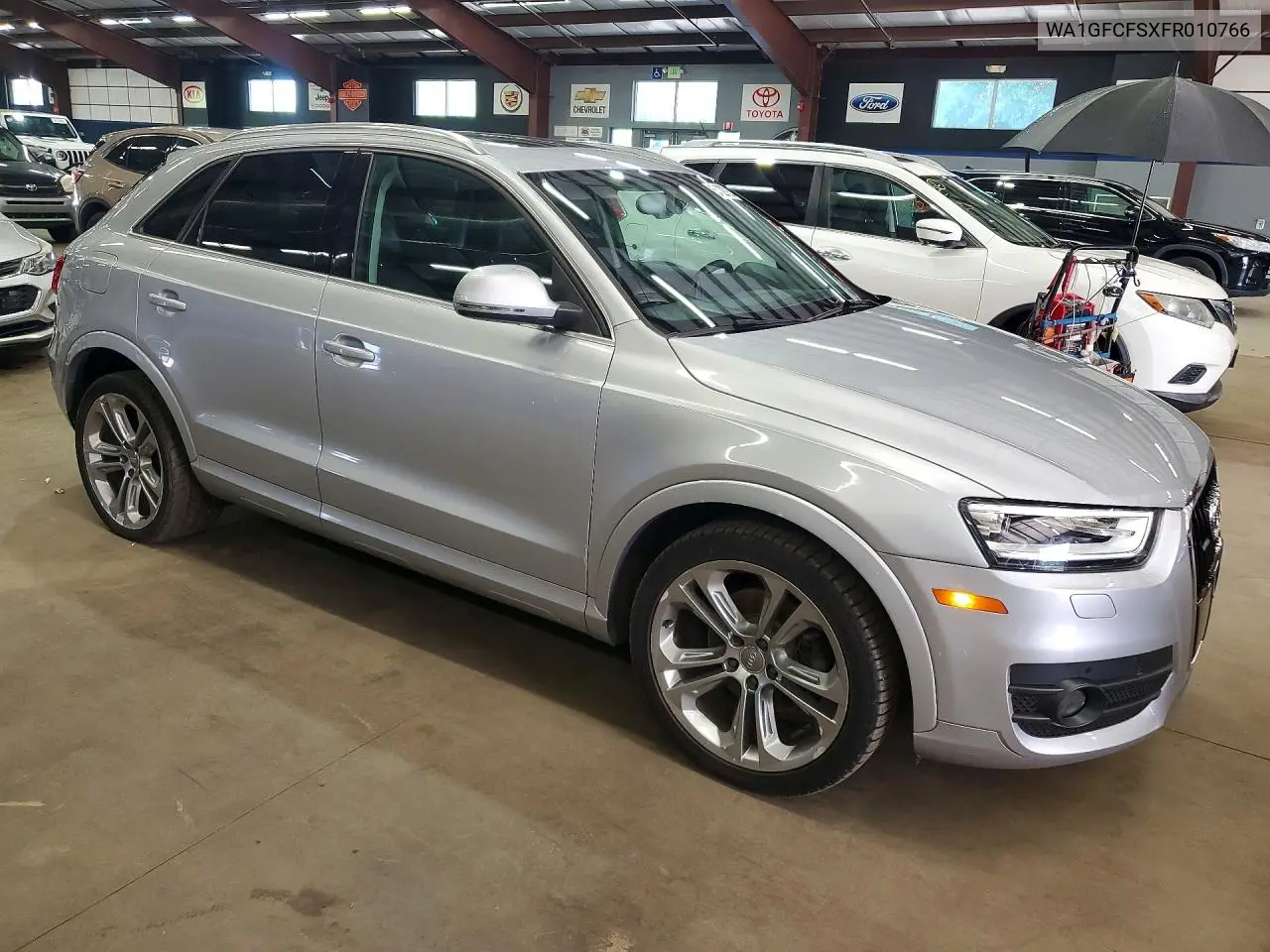2015 Audi Q3 Prestige VIN: WA1GFCFSXFR010766 Lot: 58329786