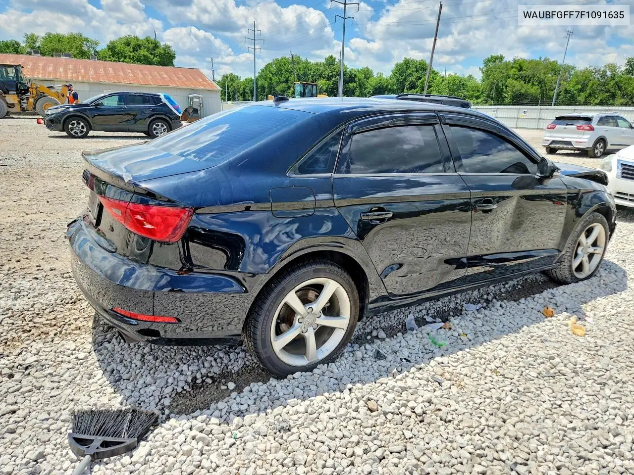 2015 Audi A3 Premium VIN: WAUBFGFF7F1091635 Lot: 58649536