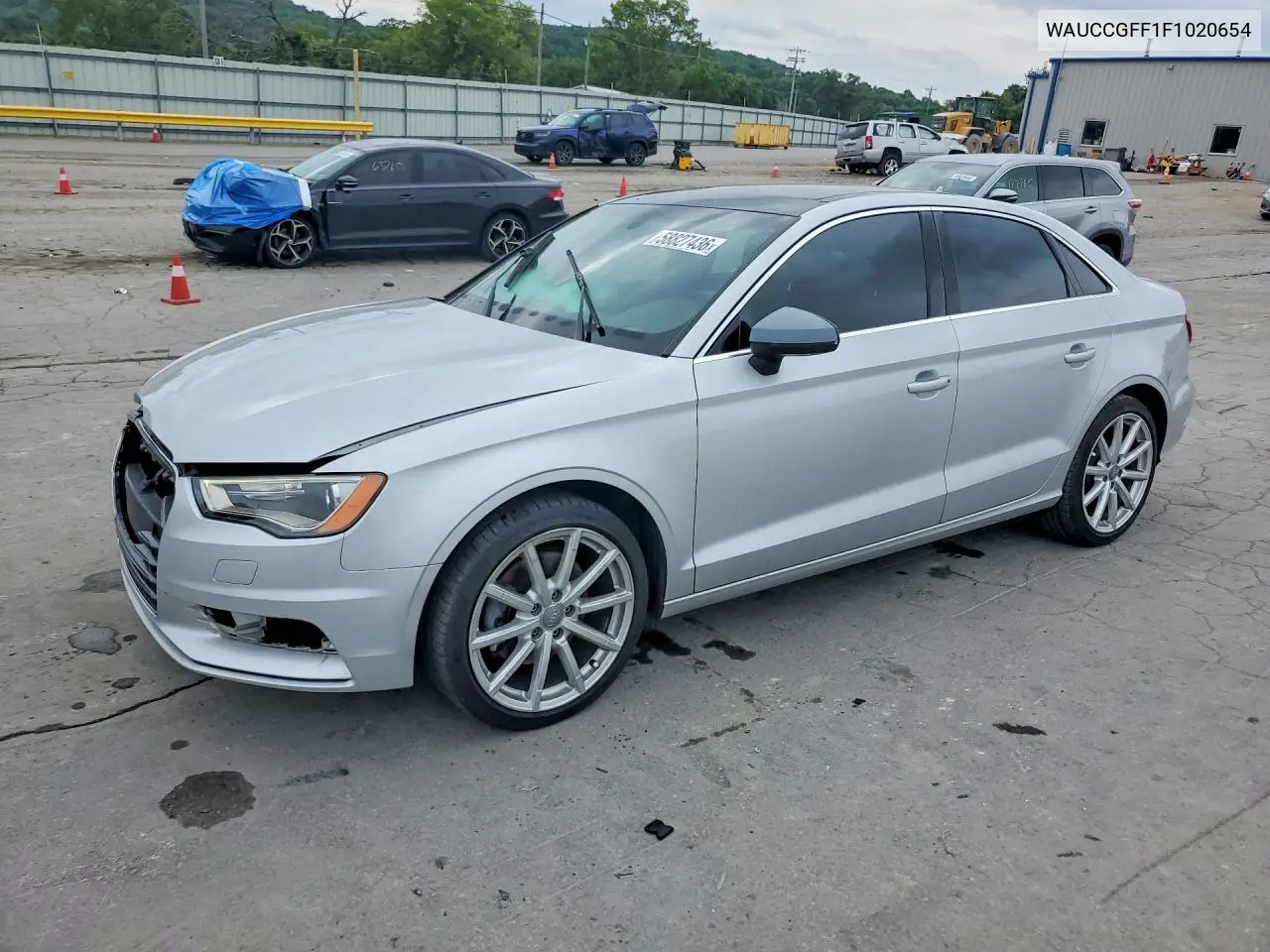 2015 Audi A3 Premium Plus VIN: WAUCCGFF1F1020654 Lot: 58827436
