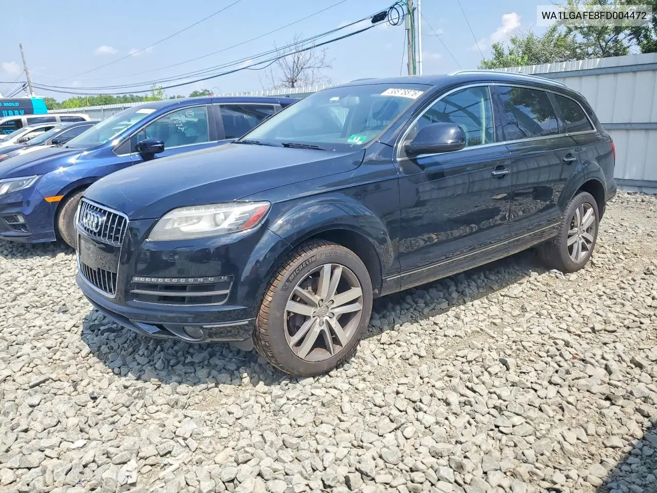 2015 Audi Q7 Premium Plus VIN: WA1LGAFE8FD004472 Lot: 58878876
