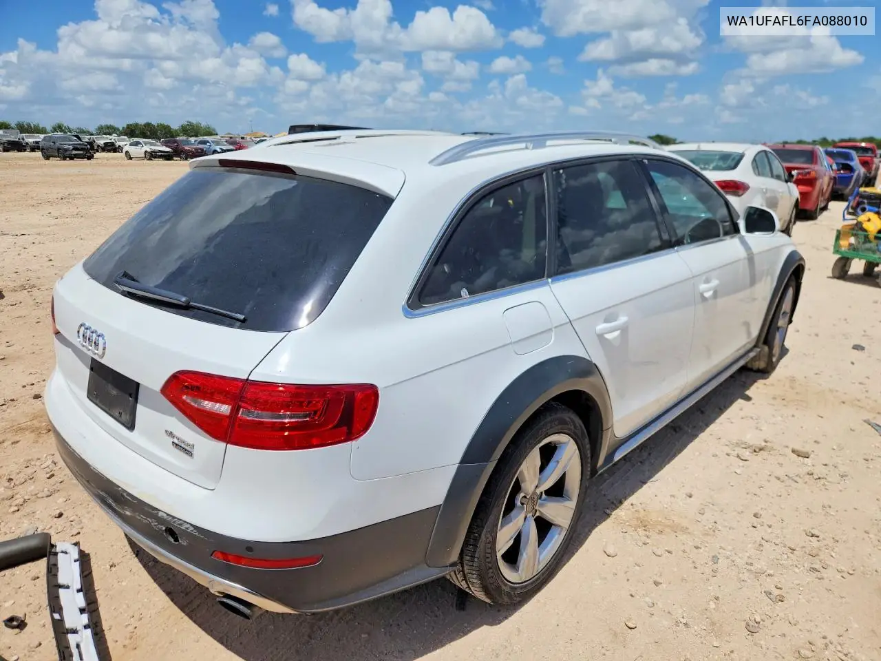 2015 Audi A4 Allroad Premium Plus VIN: WA1UFAFL6FA088010 Lot: 59272836