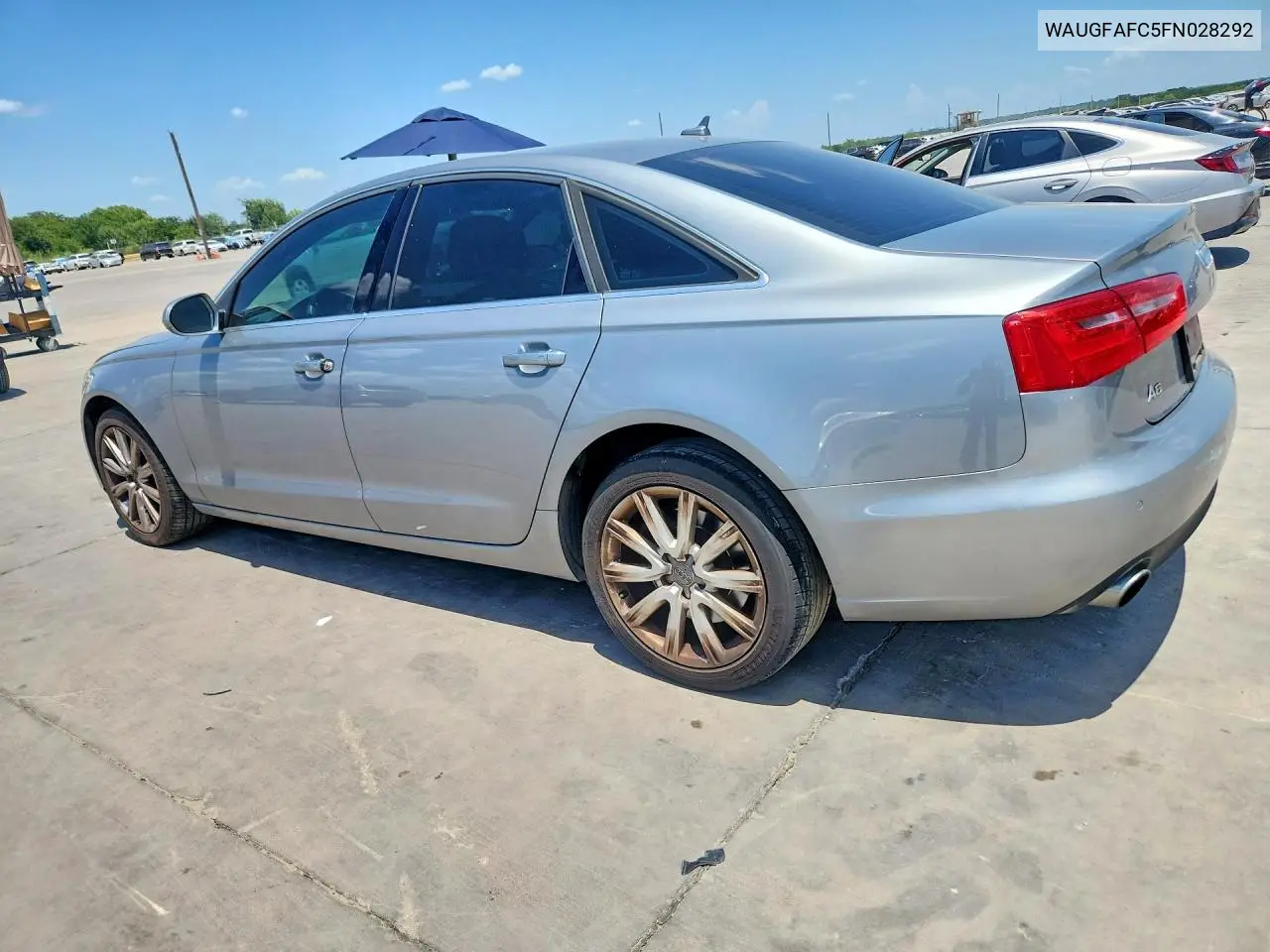 2015 Audi A6 Premium Plus VIN: WAUGFAFC5FN028292 Lot: 59625526
