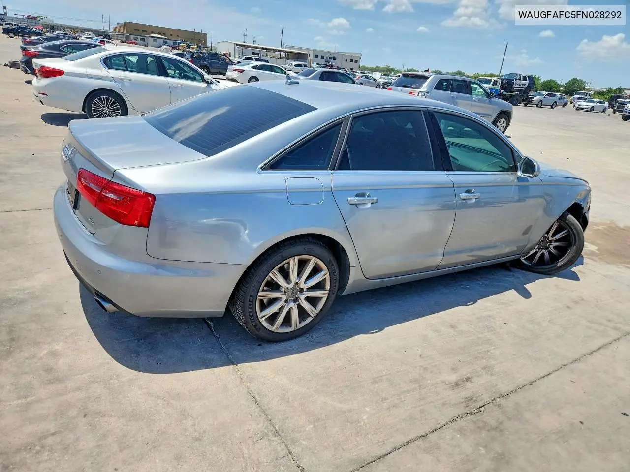 2015 Audi A6 Premium Plus VIN: WAUGFAFC5FN028292 Lot: 59625526