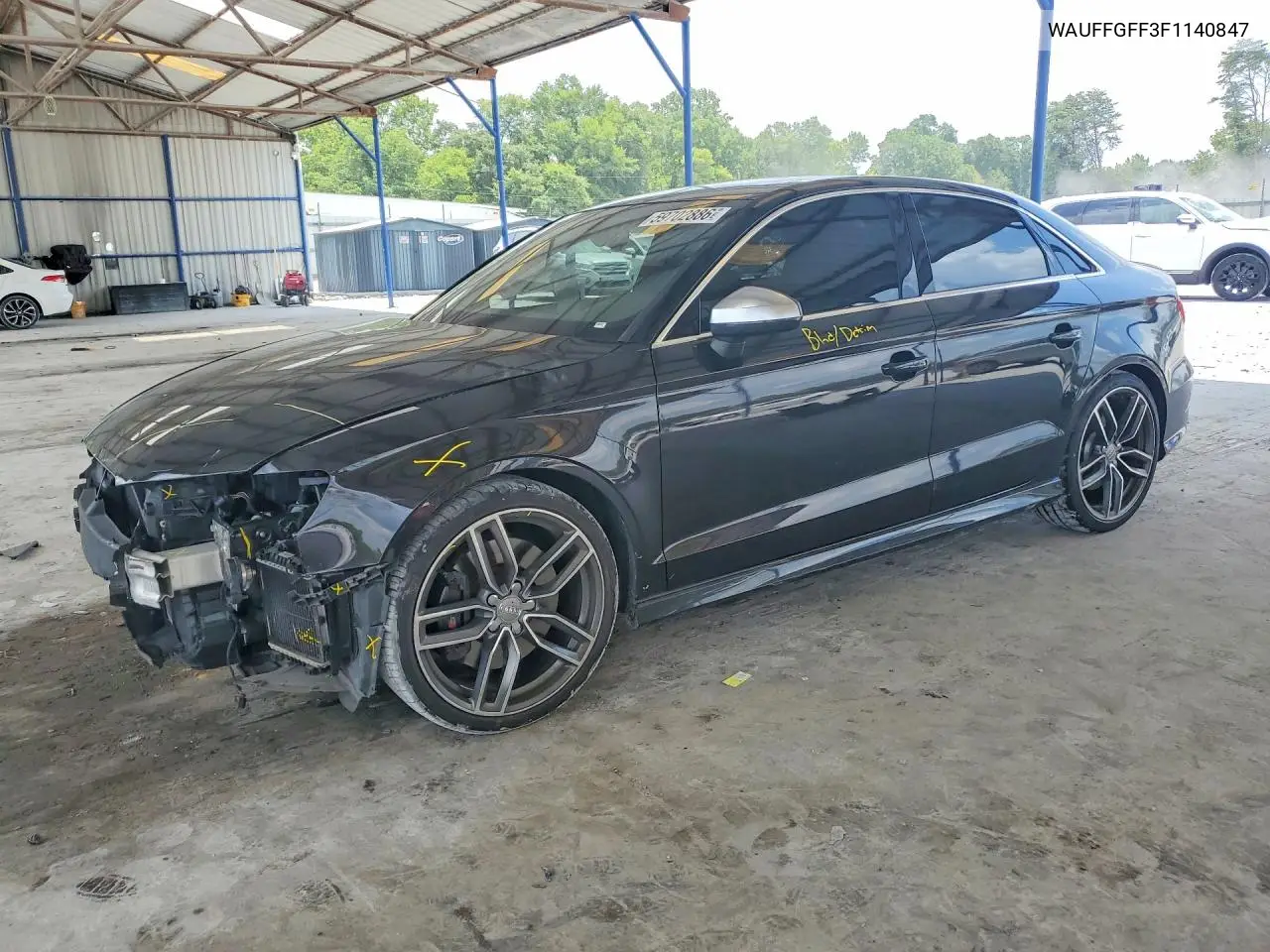 2015 Audi S3 Prestige VIN: WAUFFGFF3F1140847 Lot: 59702886