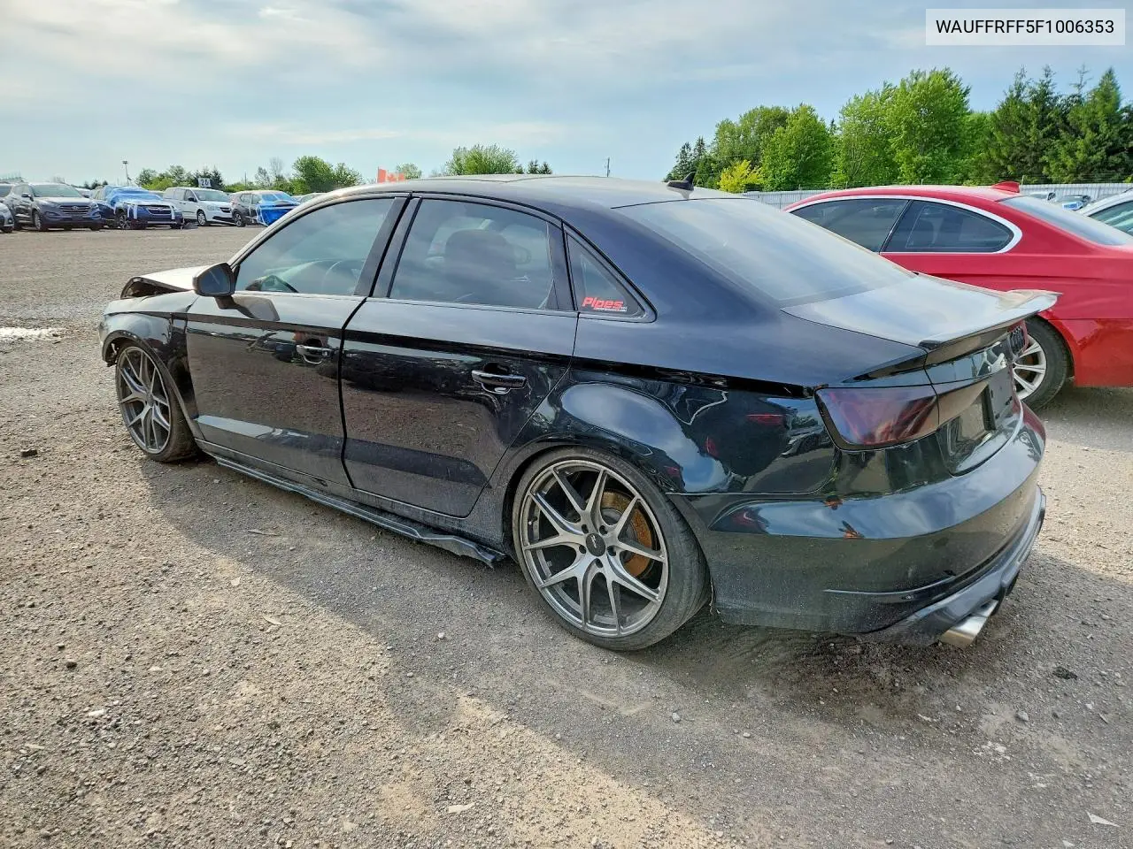 2015 Audi A3 VIN: WAUFFRFF5F1006353 Lot: 59708186