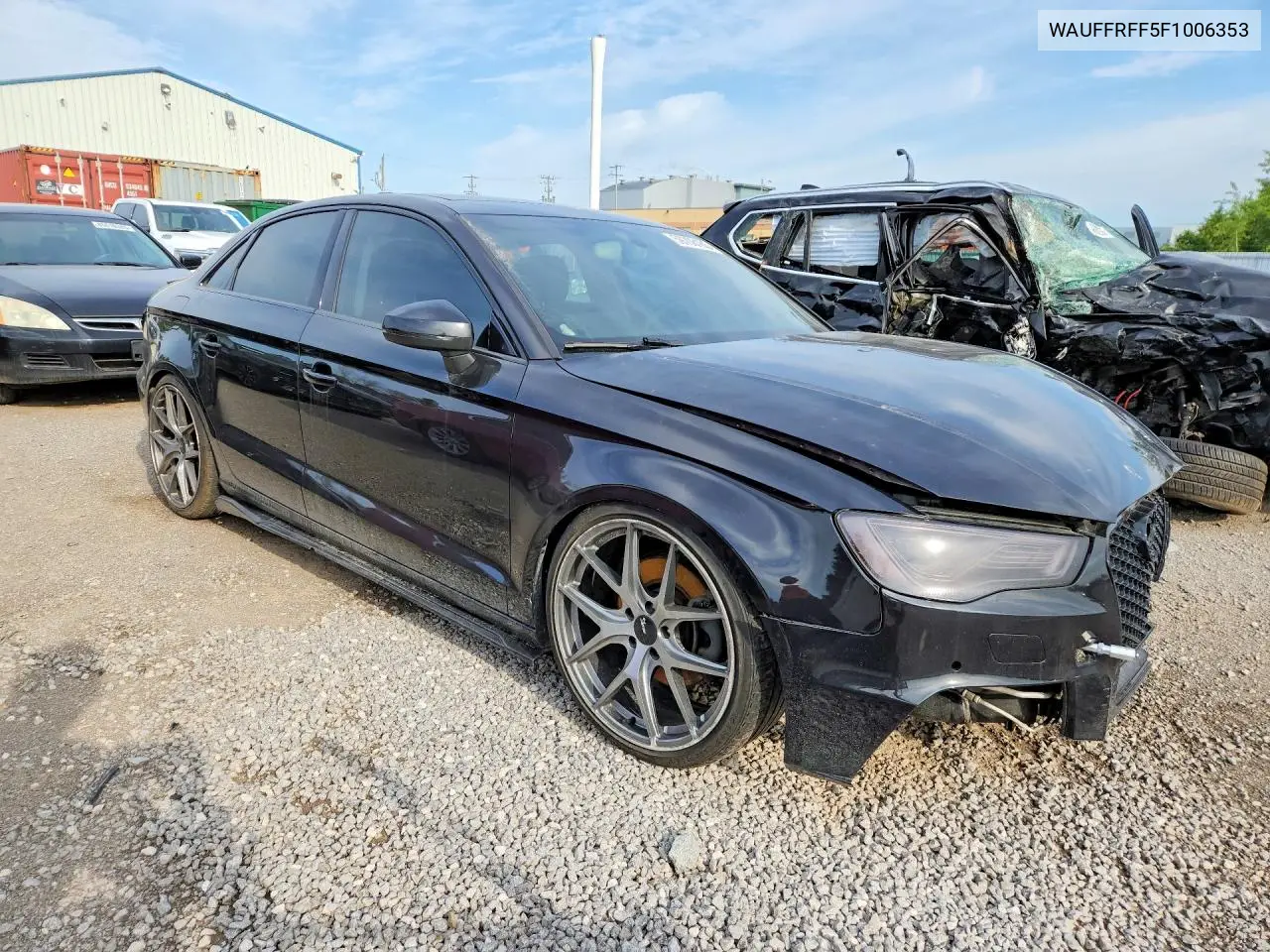 2015 Audi A3 VIN: WAUFFRFF5F1006353 Lot: 59708186