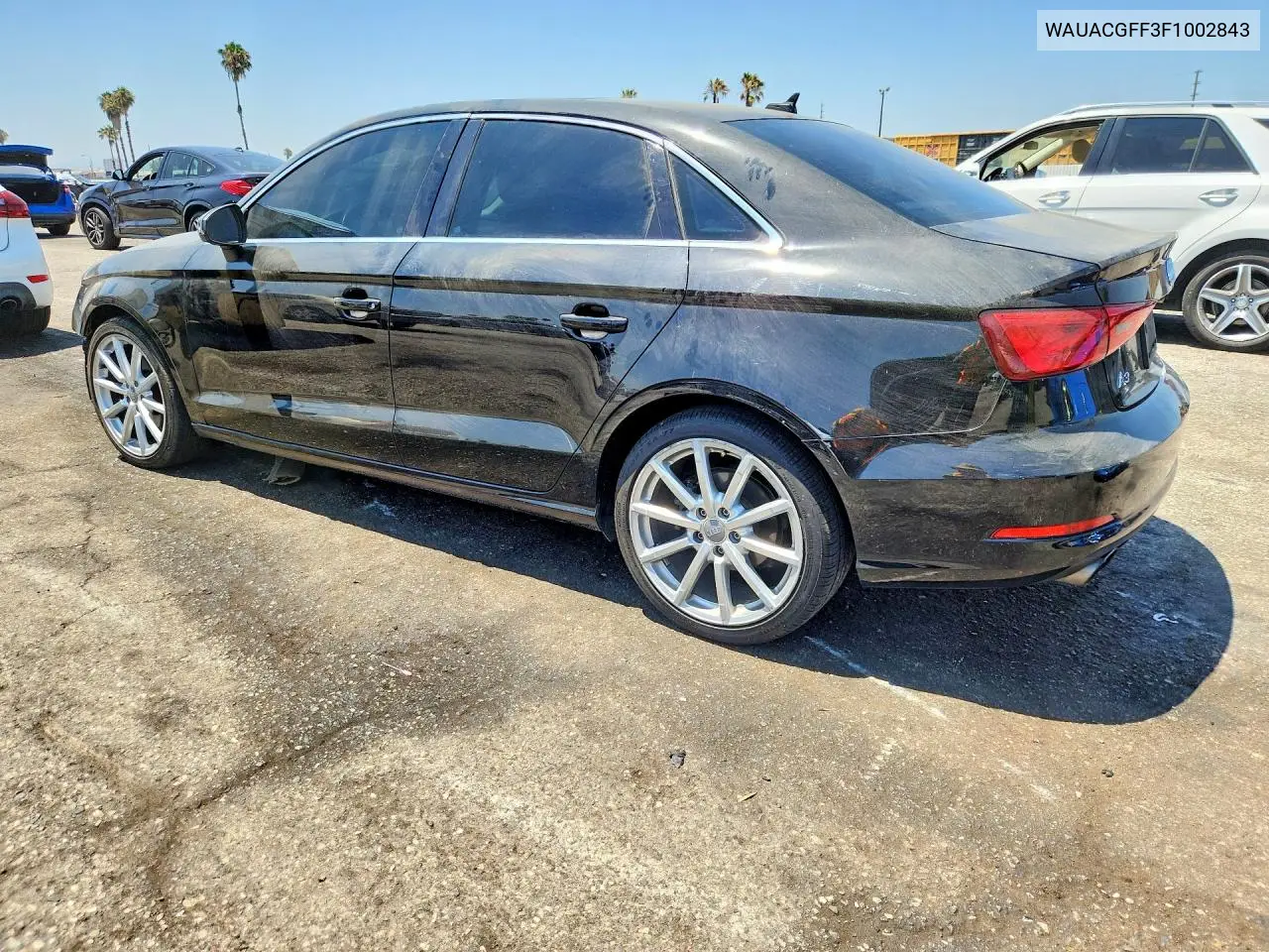 2015 Audi A3 Premium VIN: WAUACGFF3F1002843 Lot: 59723286