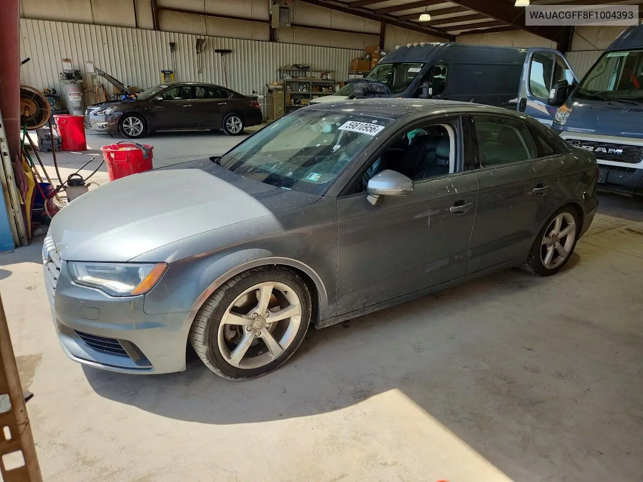 2015 Audi A3 Premium VIN: WAUACGFF8F1004393 Lot: 59810956