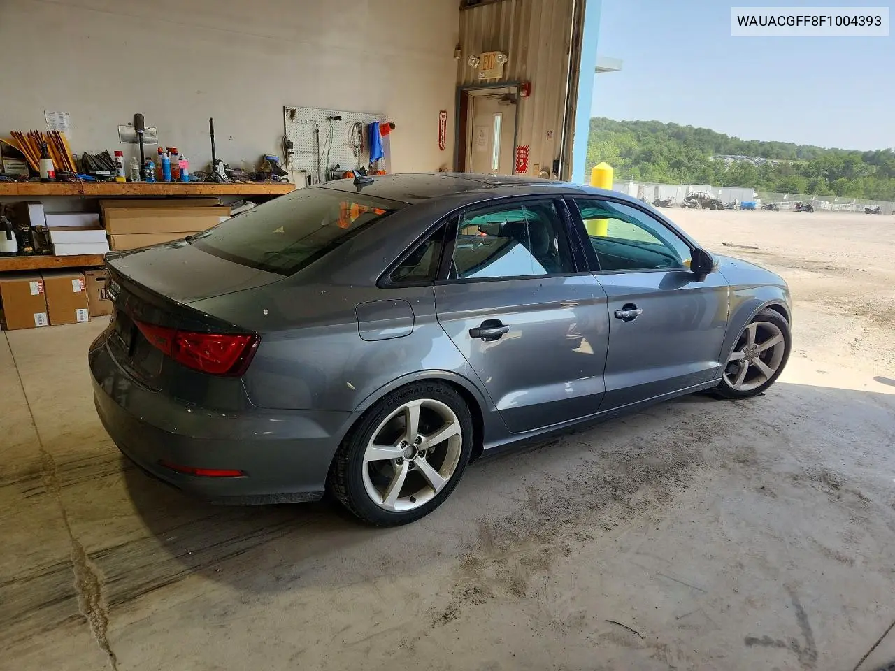 2015 Audi A3 Premium VIN: WAUACGFF8F1004393 Lot: 59810956