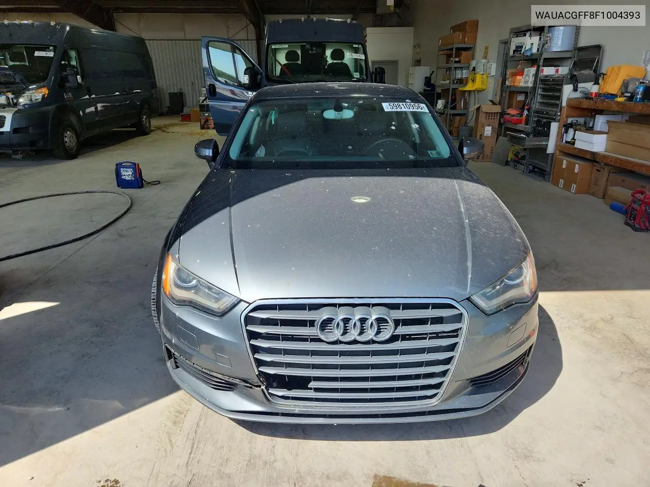 2015 Audi A3 Premium VIN: WAUACGFF8F1004393 Lot: 59810956