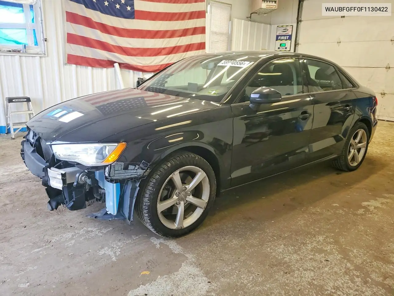 2015 Audi A3 Premium VIN: WAUBFGFF0F1130422 Lot: 59940556