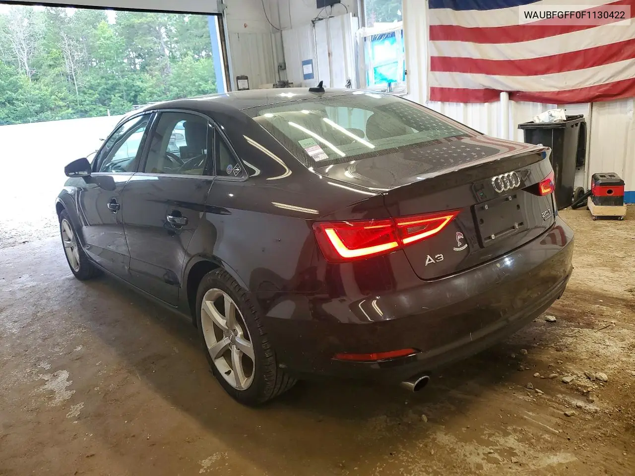 2015 Audi A3 Premium VIN: WAUBFGFF0F1130422 Lot: 59940556