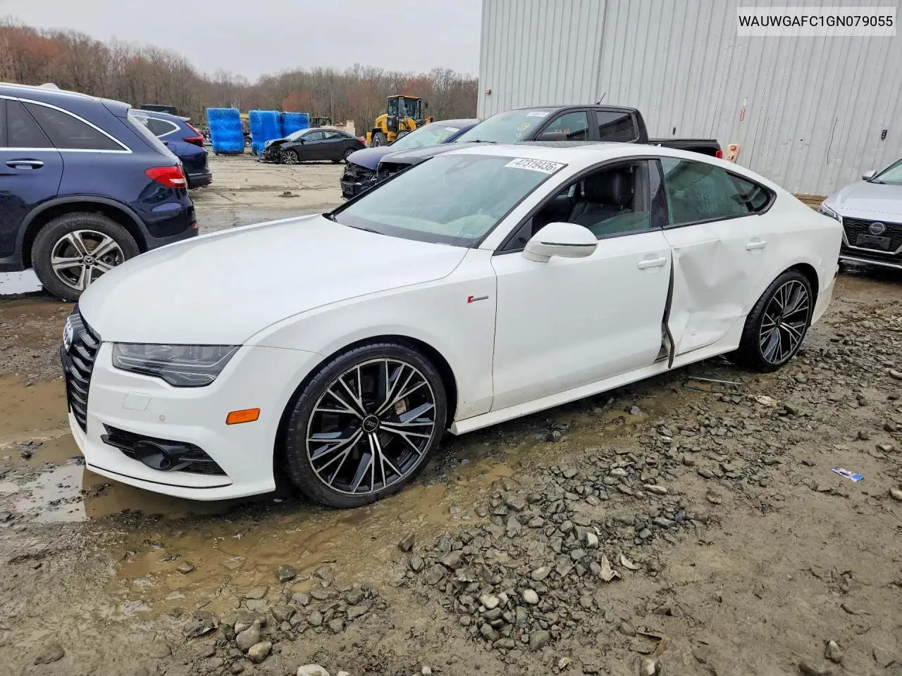2016 Audi A7 VIN: WAUWGAFC1GN079055 Lot: 47319436