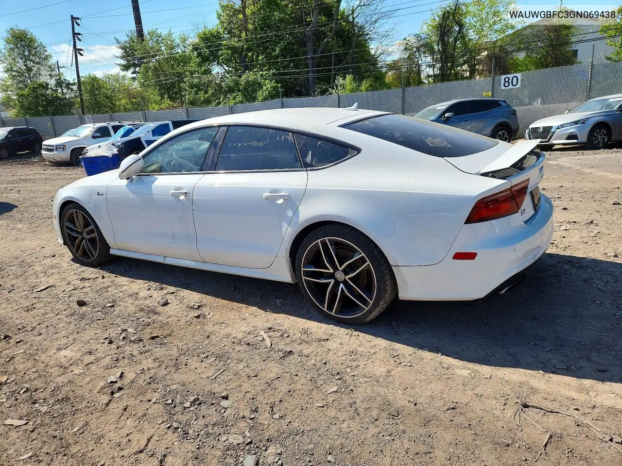 2016 Audi A7 Premium Plus VIN: WAUWGBFC3GN069438 Lot: 52467156