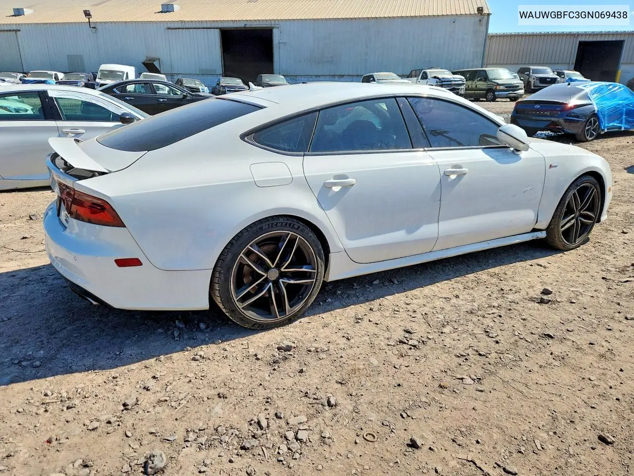2016 Audi A7 Premium Plus VIN: WAUWGBFC3GN069438 Lot: 52467156