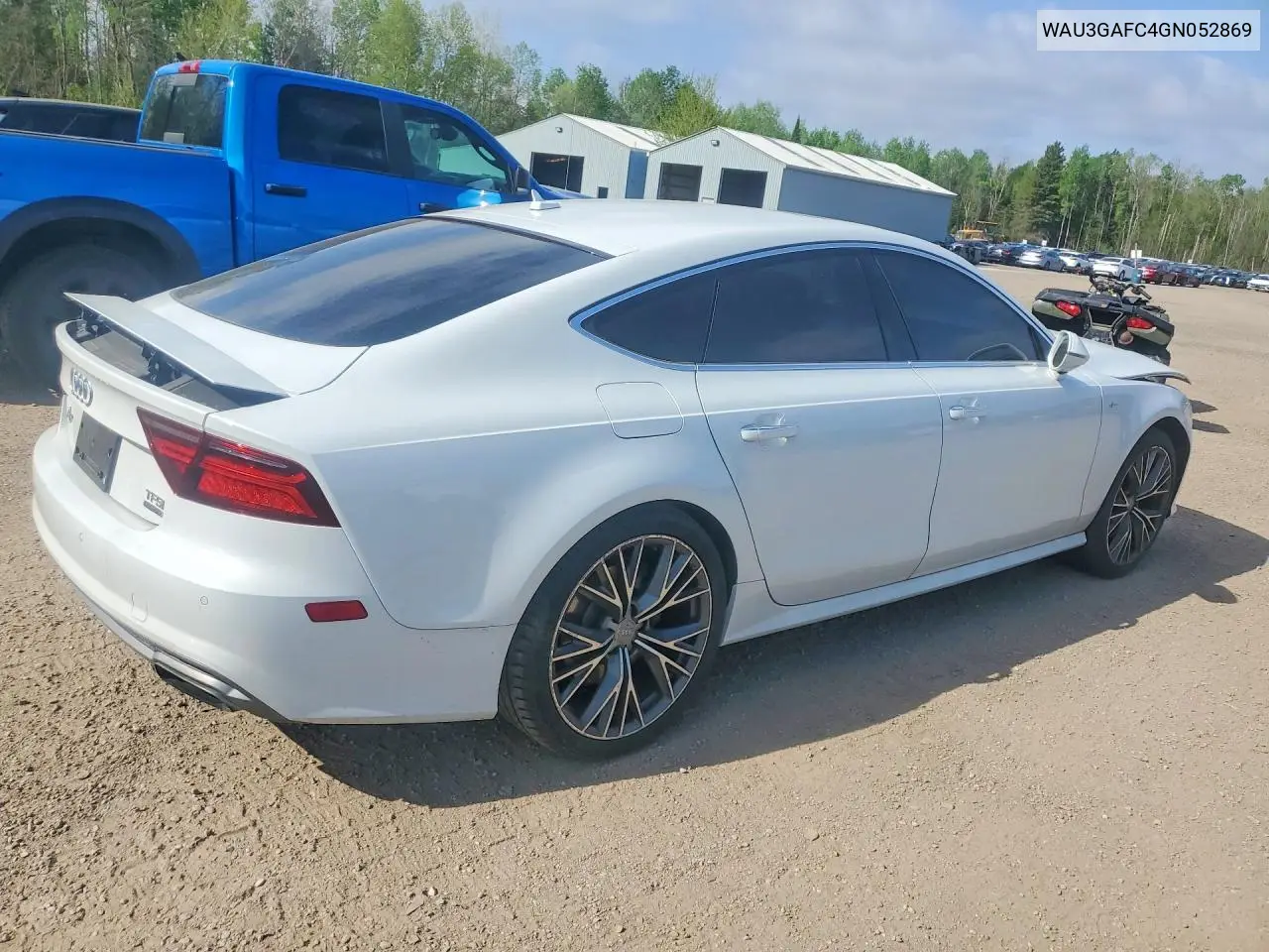 2016 Audi A7 Quattro Progressiv VIN: WAU3GAFC4GN052869 Lot: 52667246