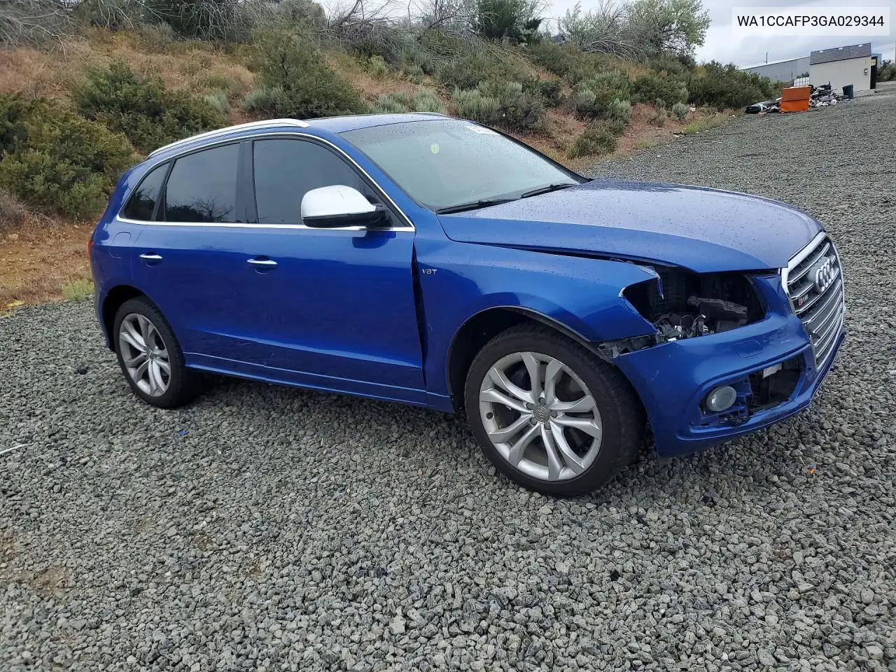 2016 Audi Sq5 Premium Plus VIN: WA1CCAFP3GA029344 Lot: 54183436