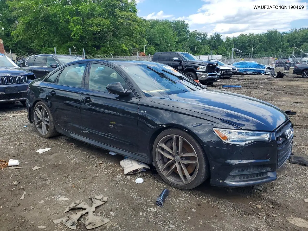 2016 Audi S6 Premium Plus VIN: WAUF2AFC4GN190469 Lot: 54897996