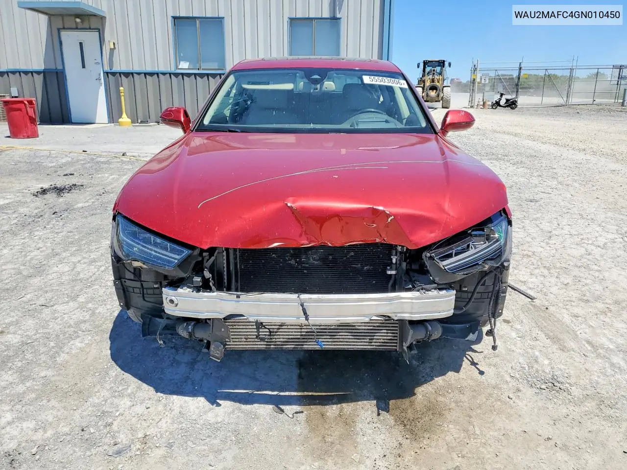 2016 Audi A7 Prestige VIN: WAU2MAFC4GN010450 Lot: 55503006