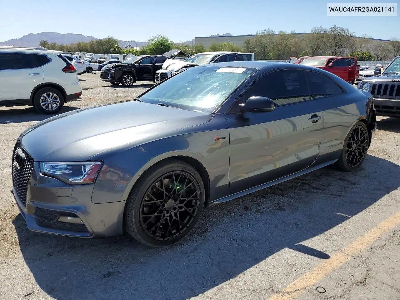 2016 Audi S5 Premium Plus VIN: WAUC4AFR2GA021141 Lot: 55585786