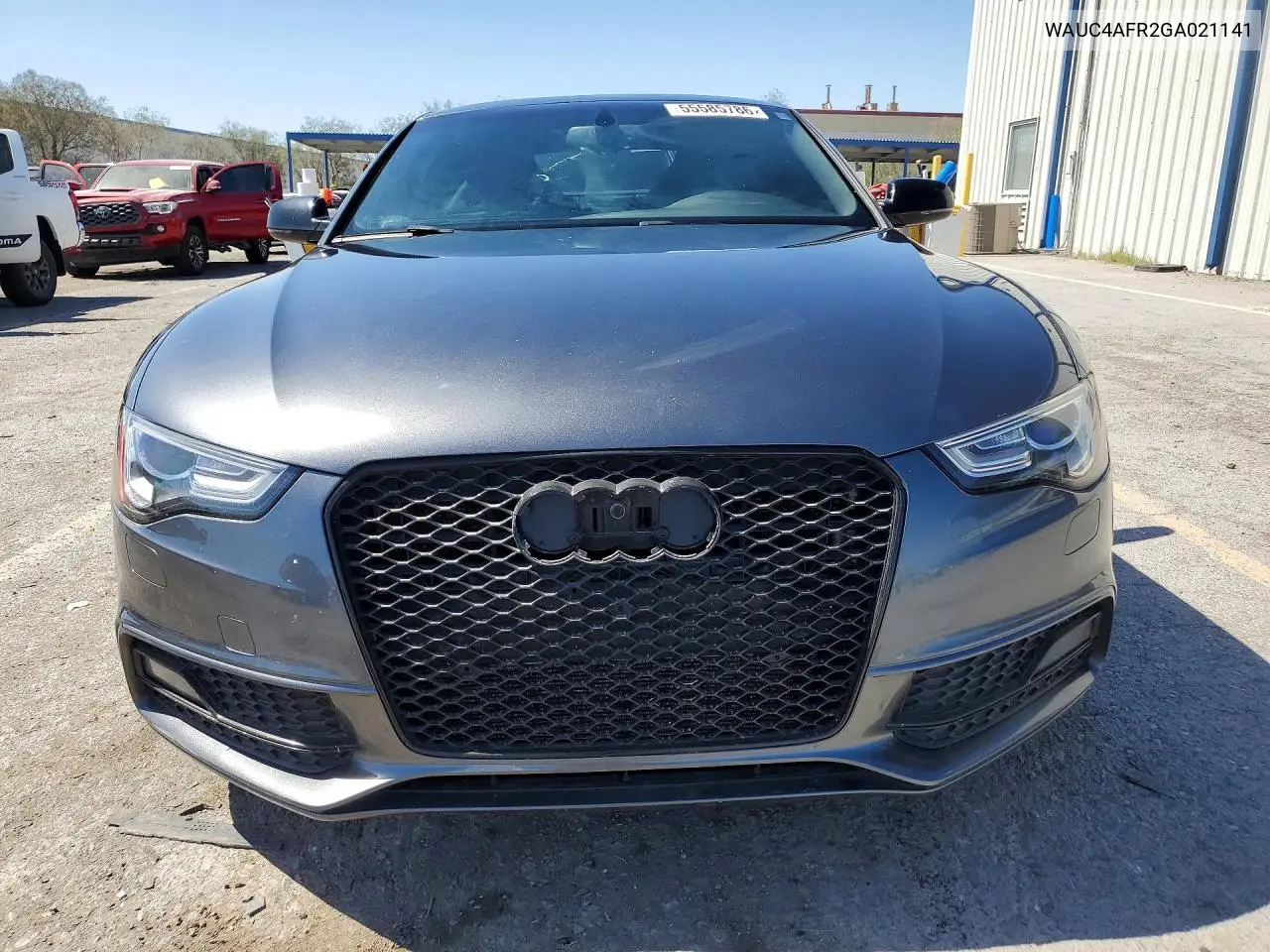 2016 Audi S5 Premium Plus VIN: WAUC4AFR2GA021141 Lot: 55585786
