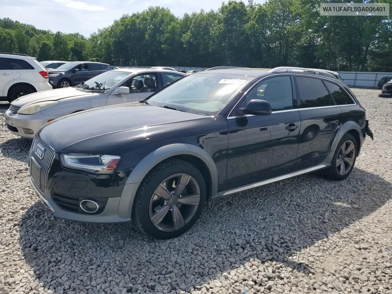 2016 Audi A4 Allroad Premium Plus VIN: WA1UFAFL5GA006401 Lot: 55710656